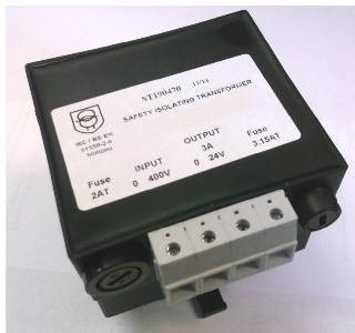 TX2-DIN-115-24V-3A  TRF 115V 24V 3A